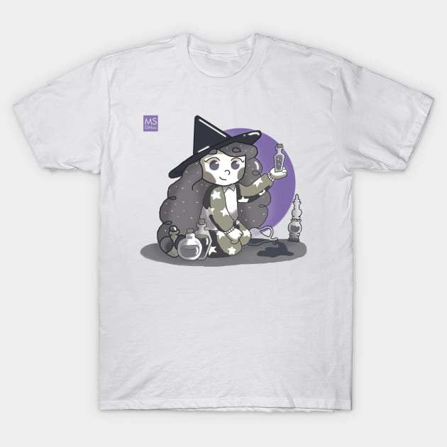 little witch girl T-Shirt by MsGMac